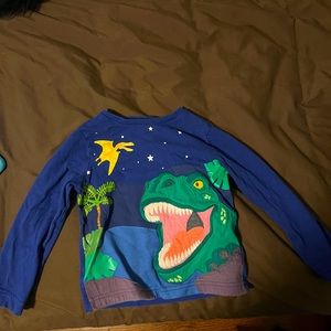 Great condition 2-3 yr mini Boden dinosaur long sleeve.